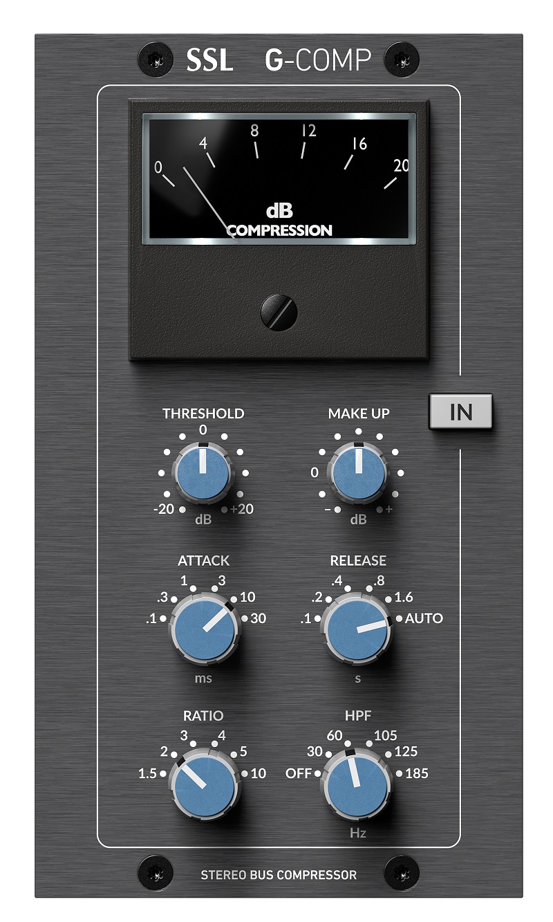 500-Series Stereo Bus Compressor MKII Module